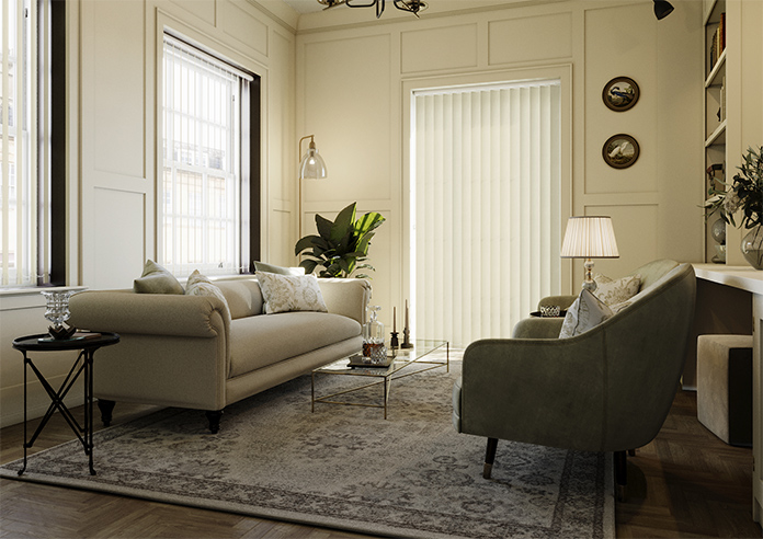 Brindisi, White Chocolate - Vertical Blind - Image 6